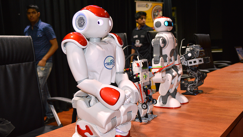 Prototipos tecnológicos presentados por el club de robótica de la sede Guayaquil