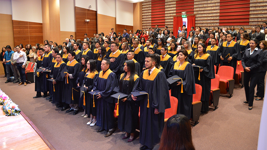 The graduation ceremony