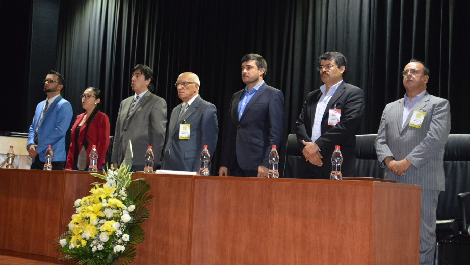 Mesa directiva durante el acto inaugural del CITIS 2019