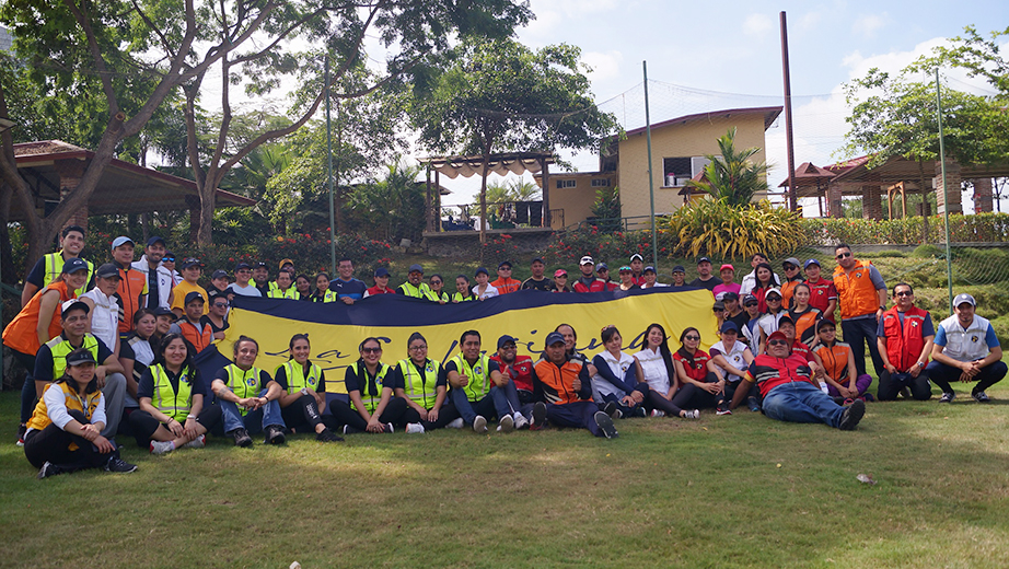 Grupo de Brigadistas de la Universidad Politécnica Salesiana