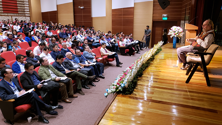 Carlos Rodrigues Brandao, during his talk