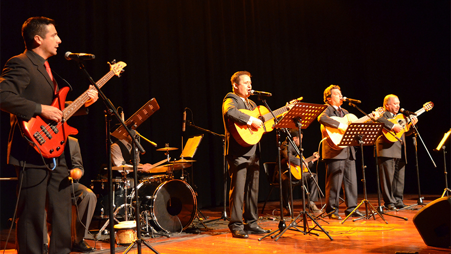 Los Caballeros del Sur en concierto