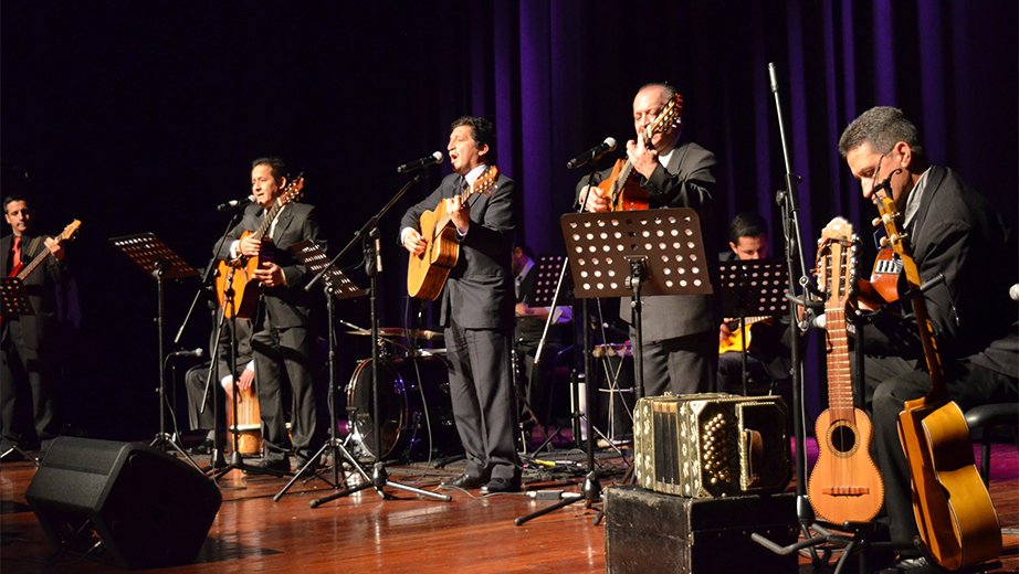 Los Caballeros del Sur en concierto