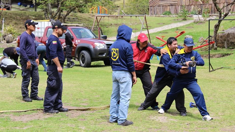 Directivos y jefes departamentales se capacitaron en la prevención de riesgos y desastres