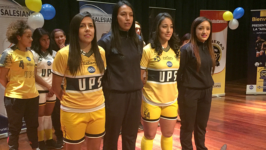 UPS Carneras disputan con optimismo la SuperLiga Femenina Profesional de Fútbol