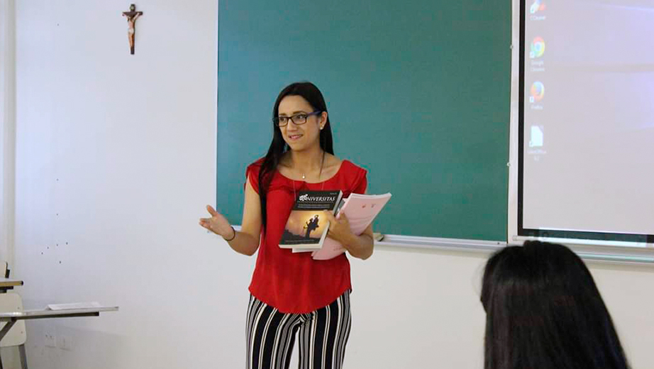 María José Carranza expone los resultados de la formación de docentes para la educación infantil