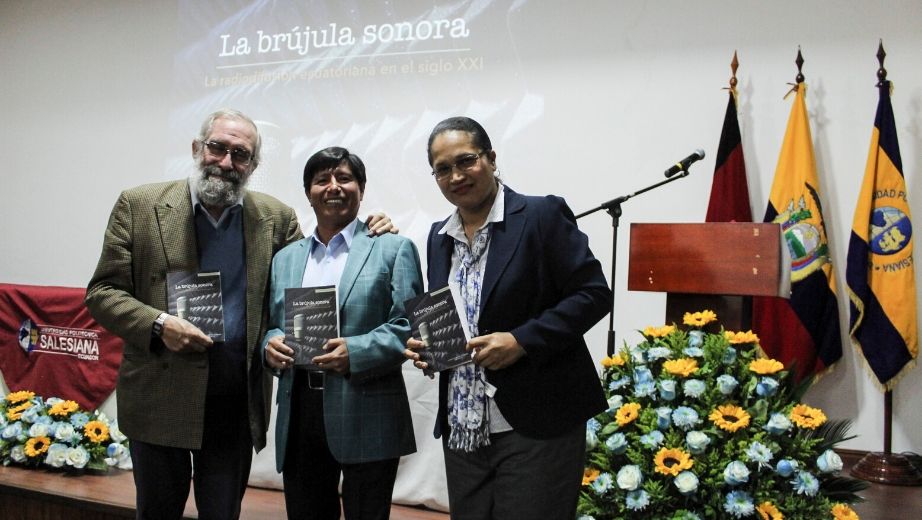 (De izq.) José Ignacio López, Armando Grijalva y Narcisa Medranda