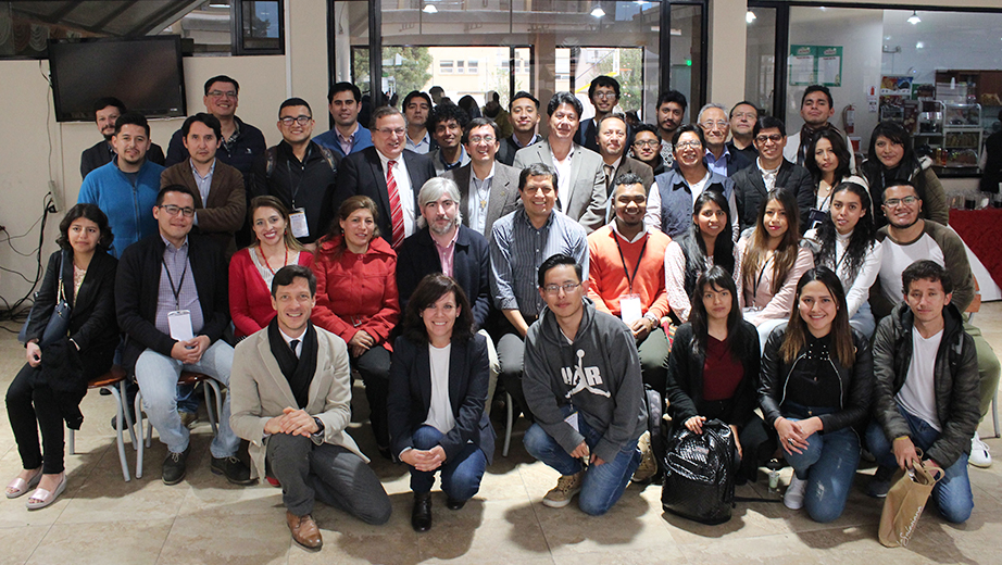 Participants during the closing ceremony