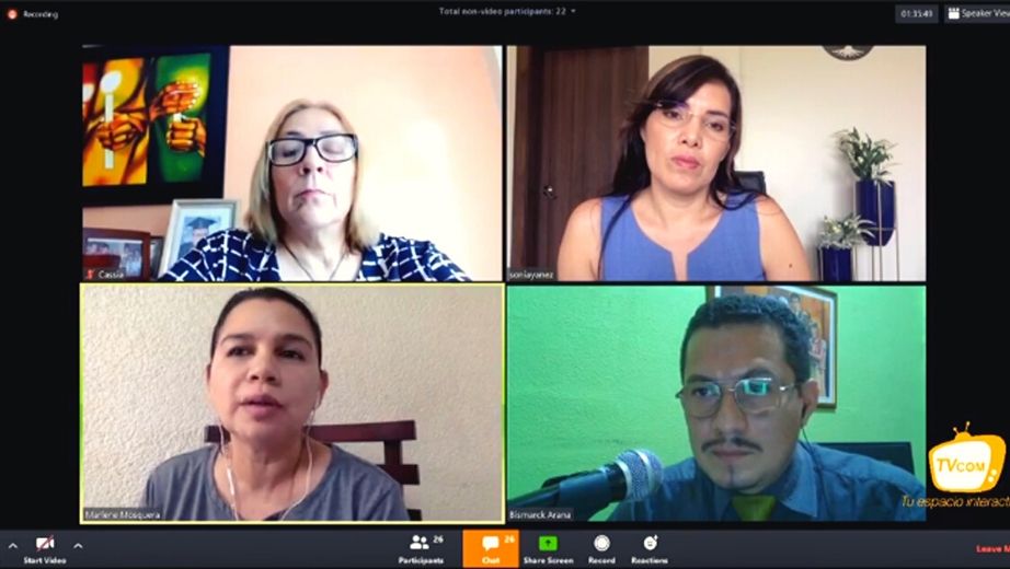 Expositores del Webinar: Cómo enfrentar las #fakenews desde las RRPP 2.0