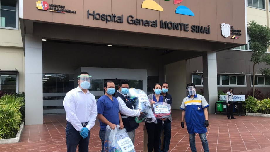 UPS entrega 1605 protectores faciales durante la emergencia sanitaria