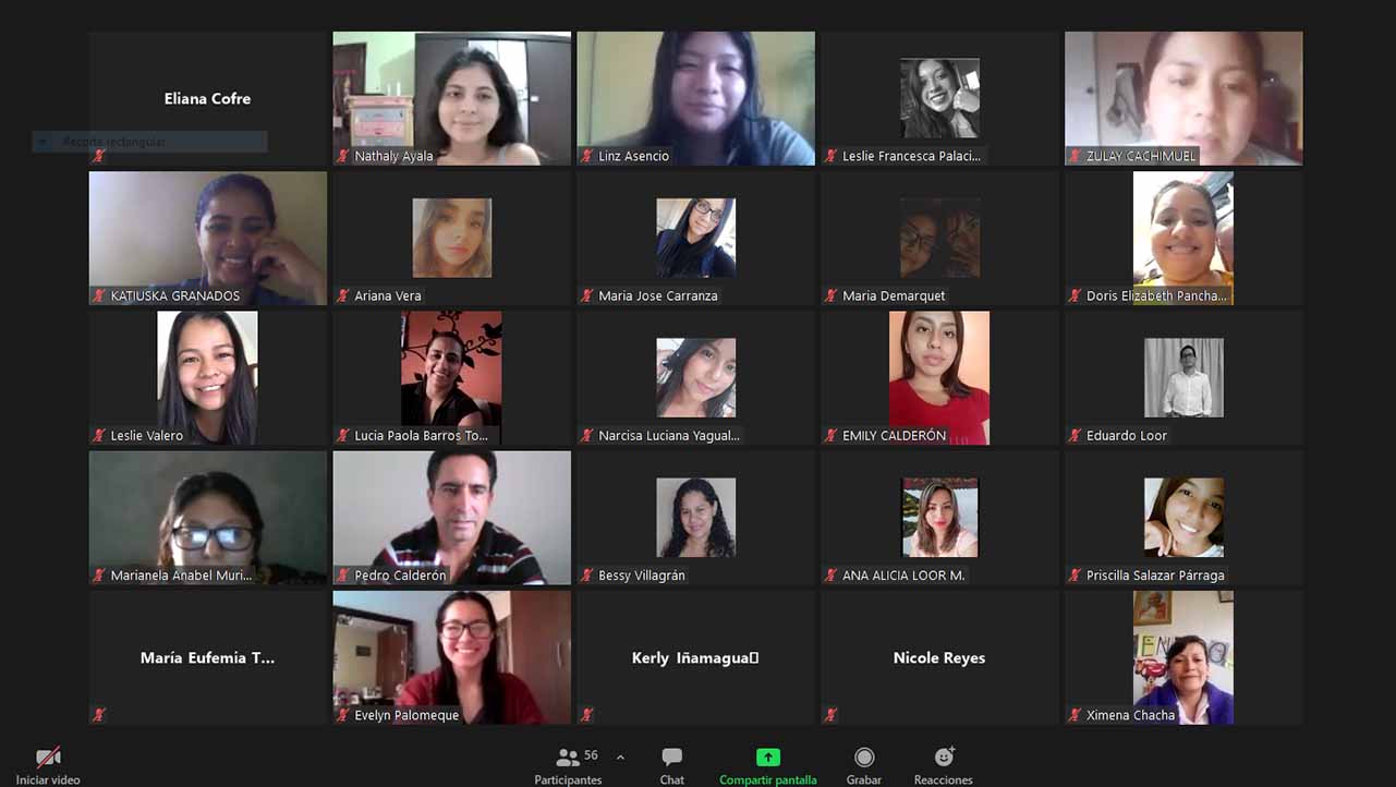 Asistentes que participaron del evento