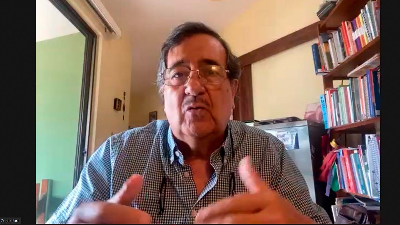 Oscar Jara, presidente del Consejo de Educación Popular de América Latina y el Caribe