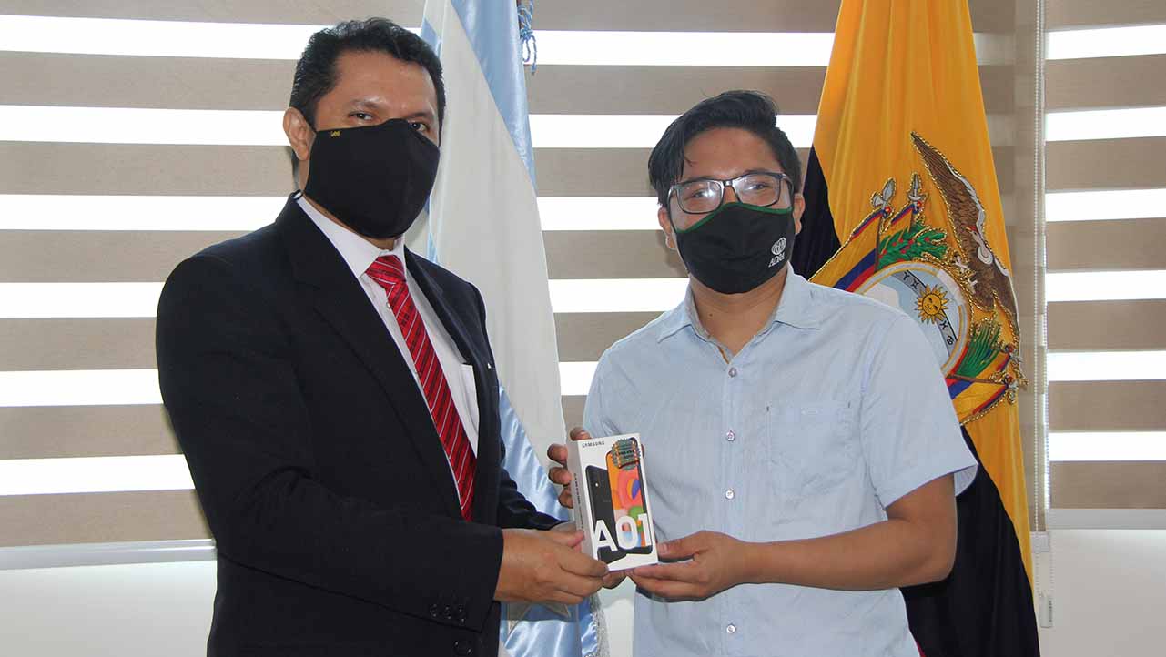 David Patiño, winner of the competition