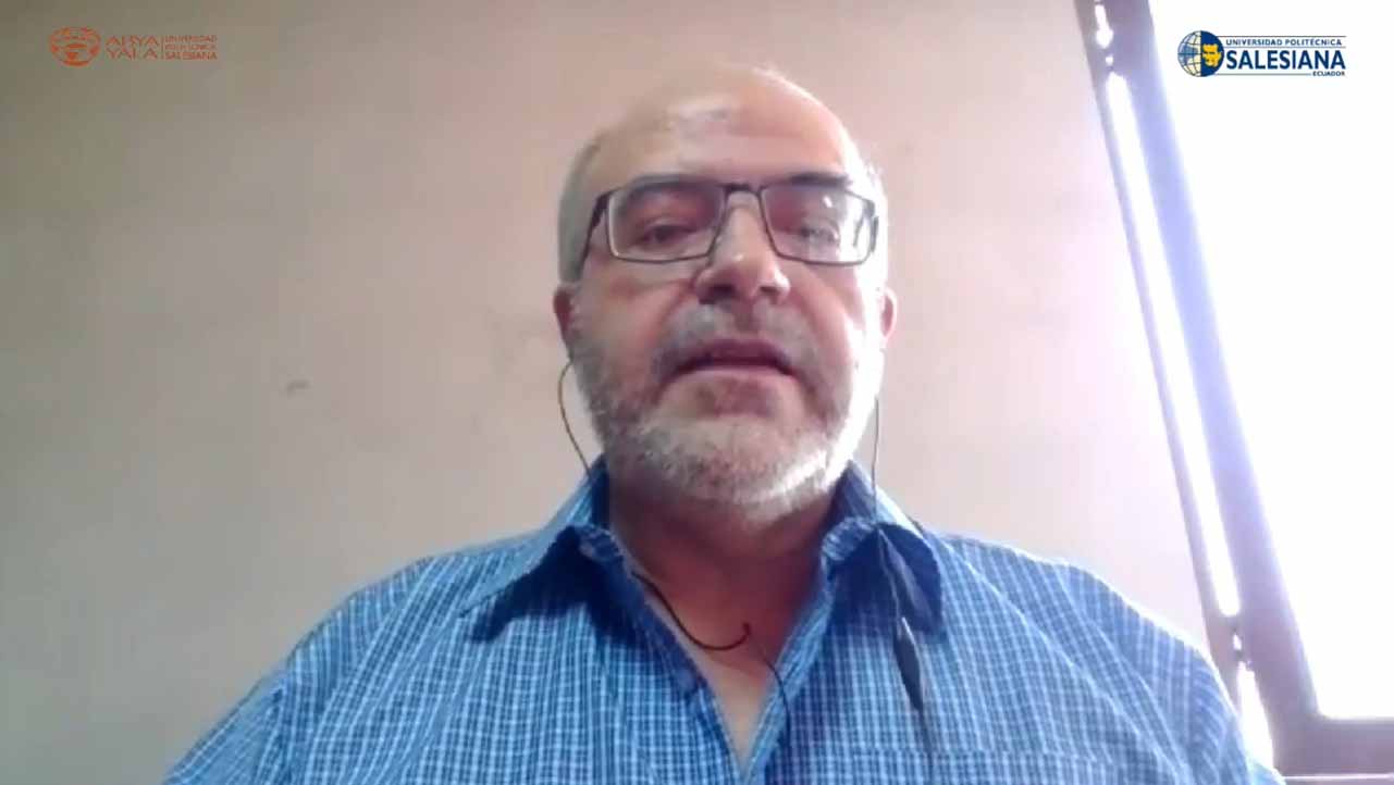 Fernando Garcés docente de la carrera de Antropología