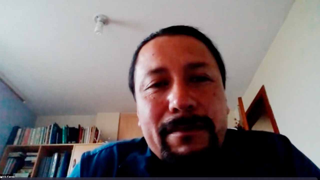 Marco Cerna, facilitador del Webinar