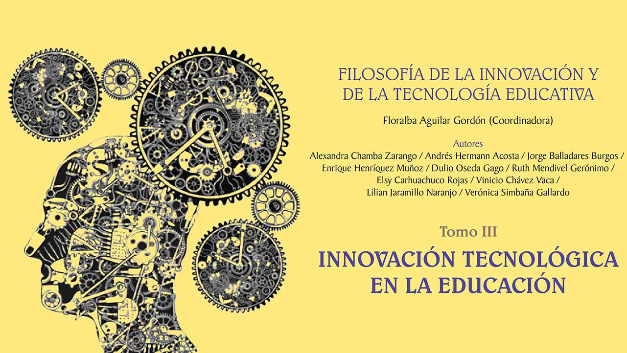 Portada del tomo III Innovación tecnología en la educación