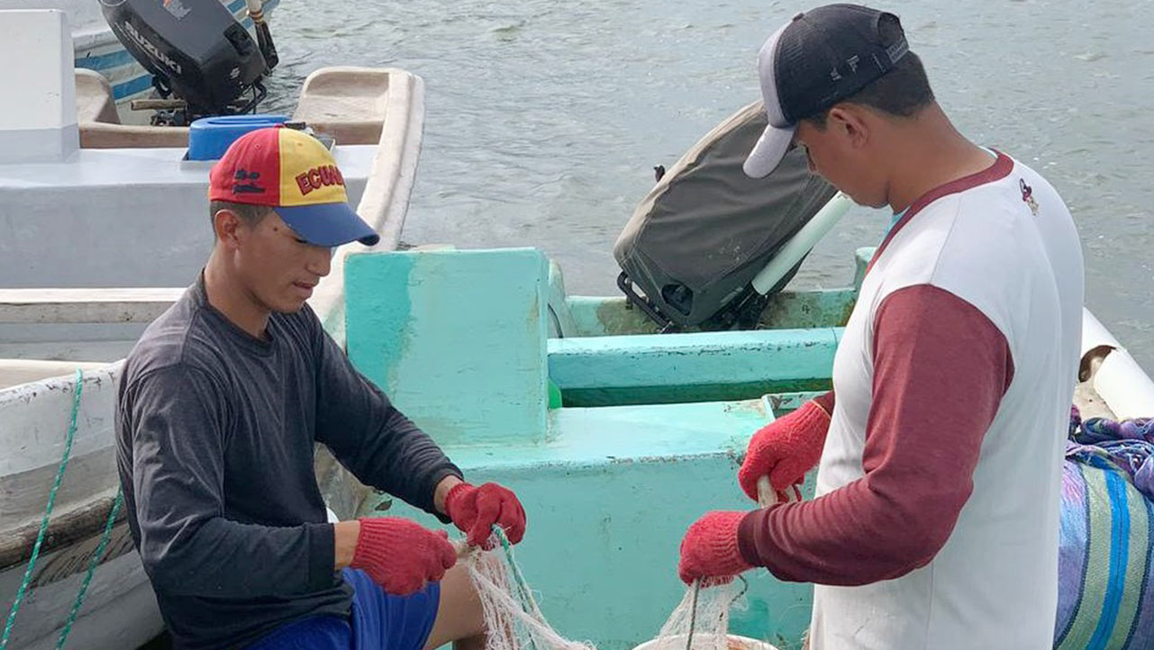 Familias y pescadores de las comunidades y cantones de Manabí se beneficiarán del proyecto