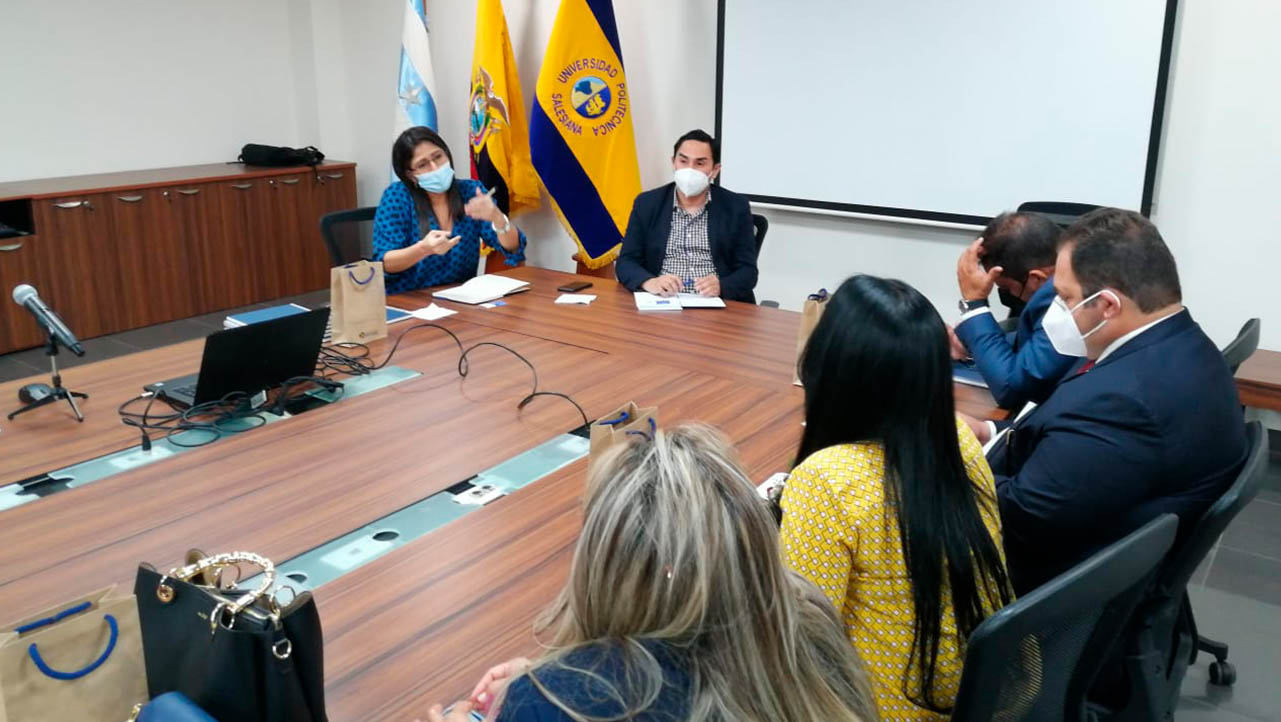 Reunión mantenida con los representantes de la Universidad San Ignacio de Miami (SIU)