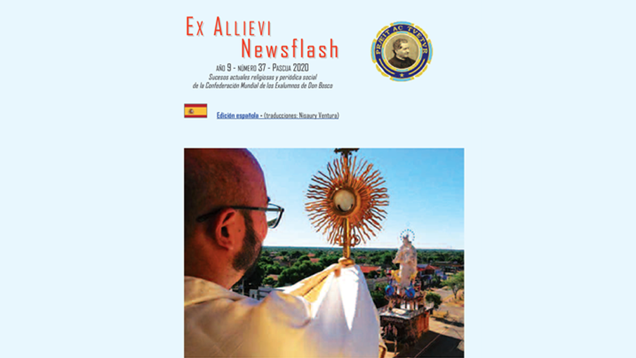 Portada de la revista de la revista Ex Allievi News Flash