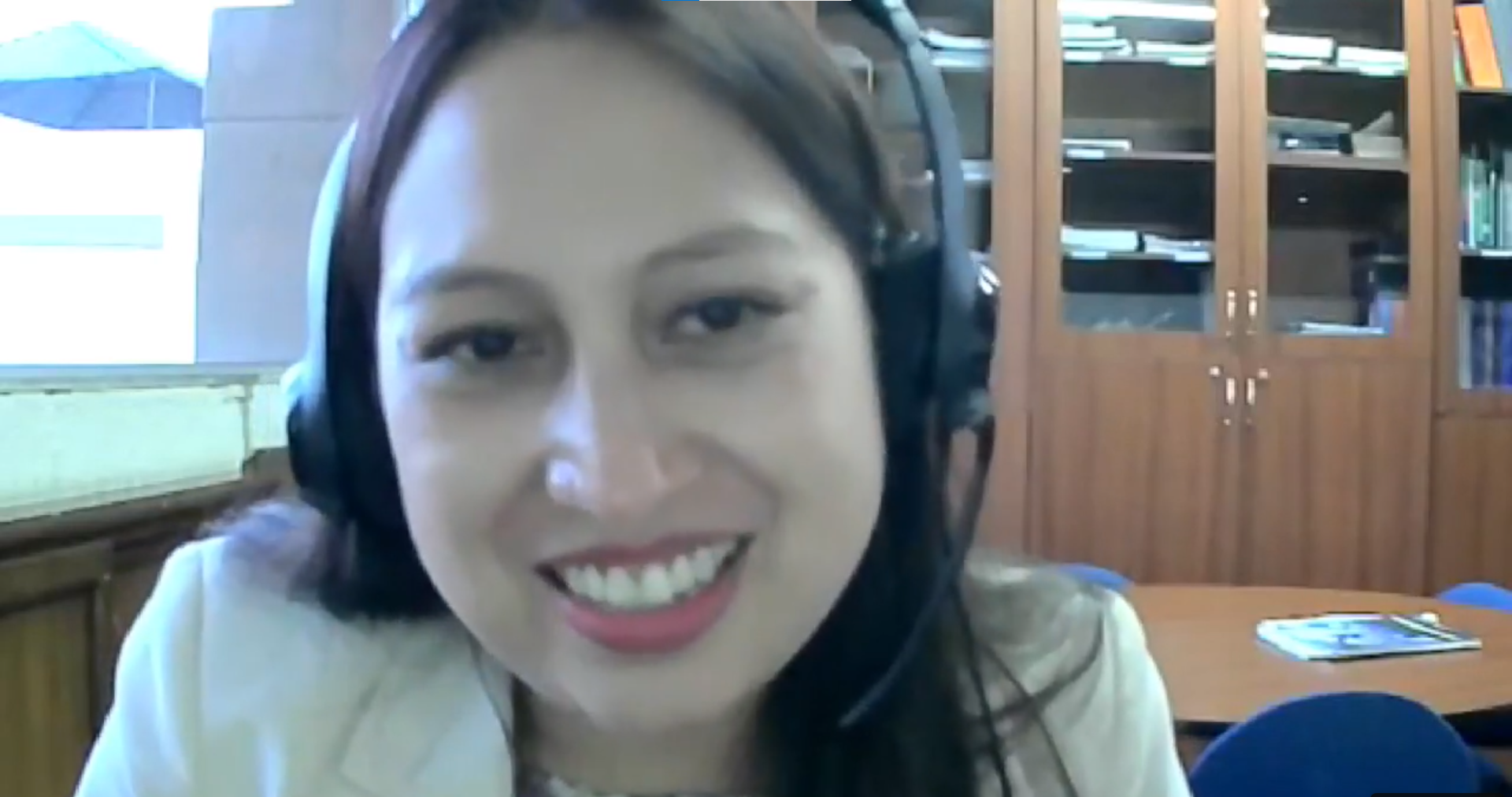 Adriana Guanuche, coordinadora del Instituto de Idiomas Sede Quito