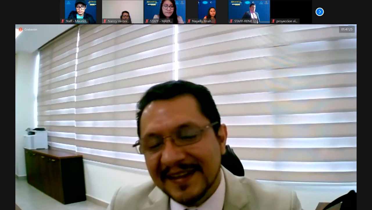 Intervención de Raúl Álvarez, Vicerrector de la UPS sede Guayaquil