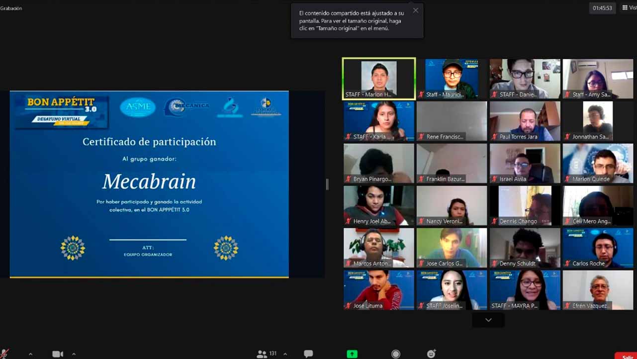 Presentación de los grupos ASU, de Ingeniería Mecánica
