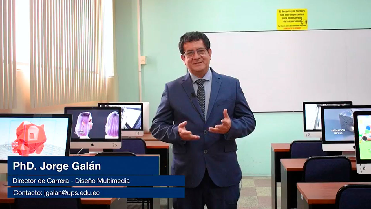 Jorge Galán, new director of multimedia design