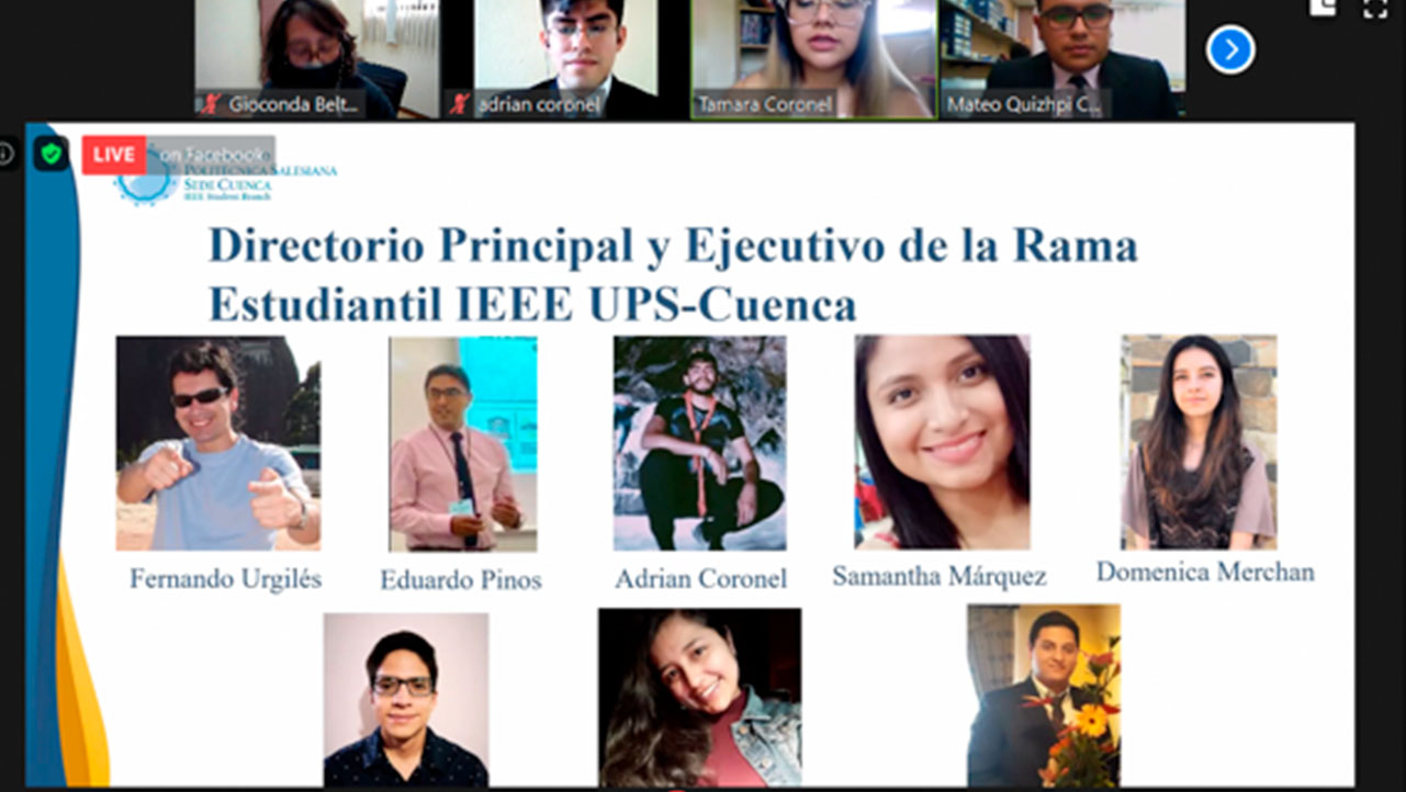 Conformación de la directiva entrante, en la que se incluyen los docentes tutores
