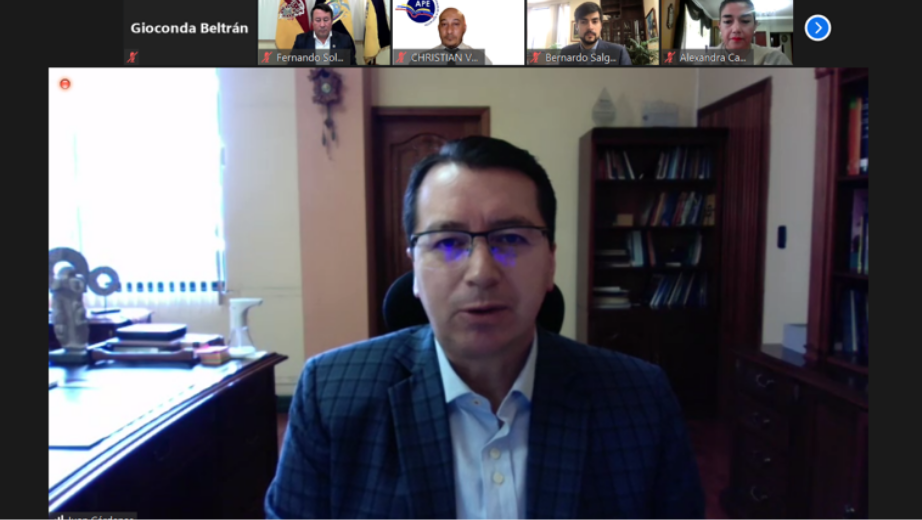Intervención del Padre Juan Cárdenas, Rector de la Universidad Politécnica Salesiana.