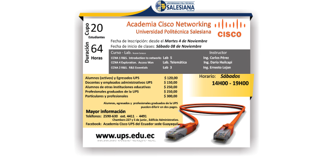 Invitación a la certificación CCNA