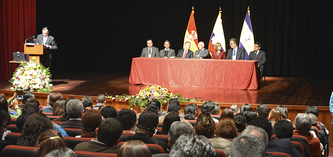 Inauguration of the International Congress (CIIPE) - Cuenca