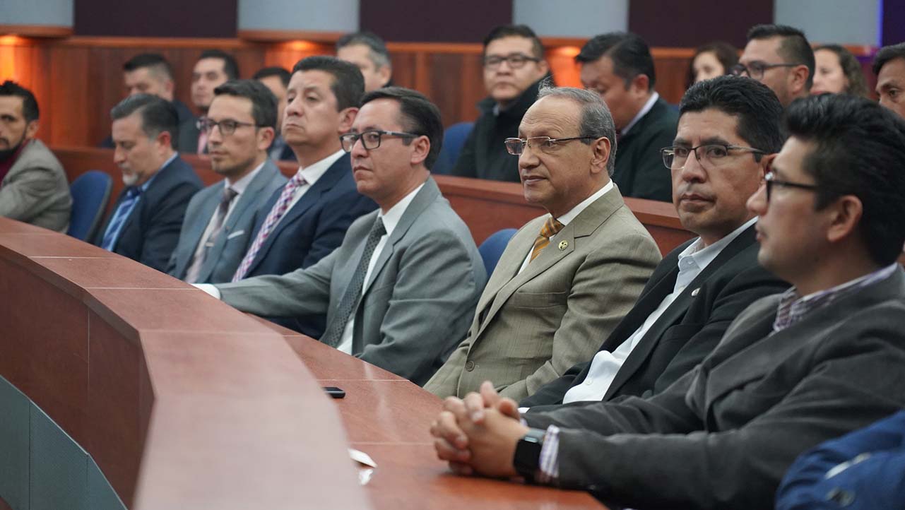 Asistentes a la inauguración de la inauguración del Doctorado en Ciencias Computacionales