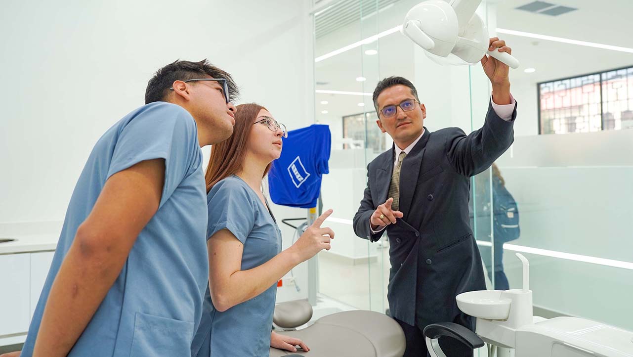 Instalaciones de las Clínicas Odontológicas de la sede Quito