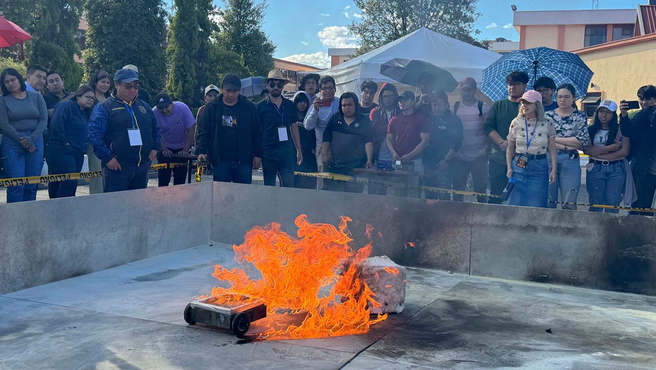 Realización de la competencia en la sede Cuenca