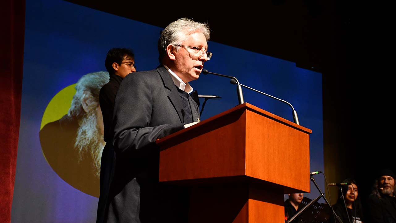 P. Marcelo Farfán, Inspector de los Salesianos en el Ecuador durante su intervención