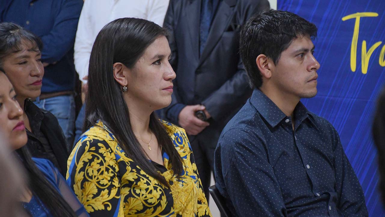 Asistentes a la inauguración del Centro de Atención Psicológica “Padre Carlos Crespi”