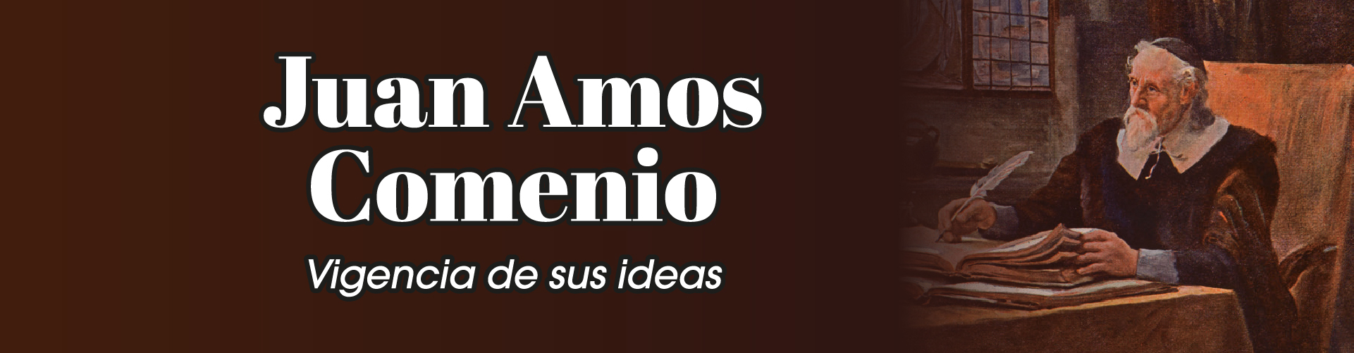 Portada del Libro Juan Amos Comenio Vigencia de sus ideas