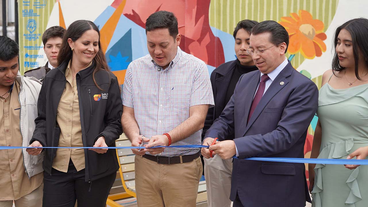 Inauguration of the new Elia Liut Avenue