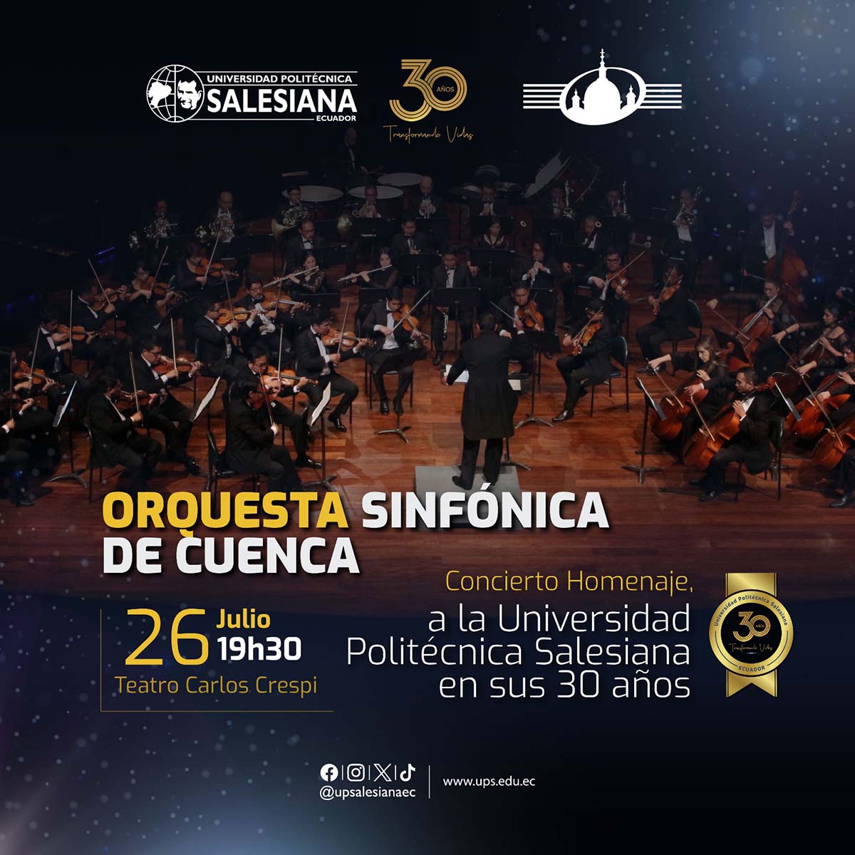 Afiche del Viernes Cultural Salesiano