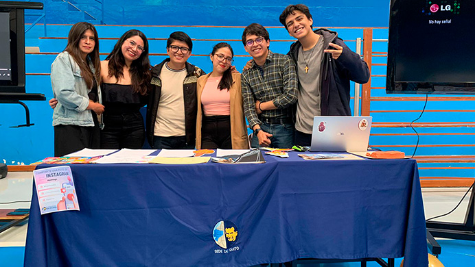 Estudiantes pertenecientes al grupo ASU