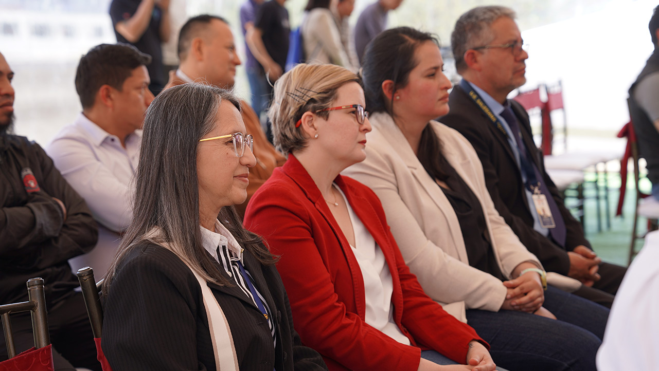 Representantes de las instituciones involucradas
