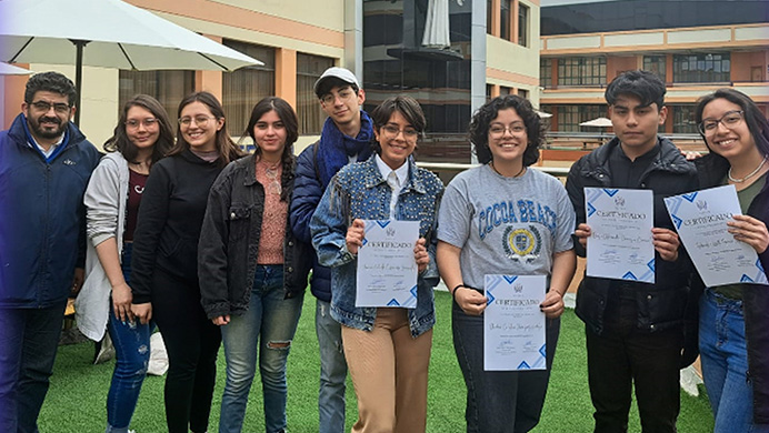Estudiantes pertenecientes al grupo ASU