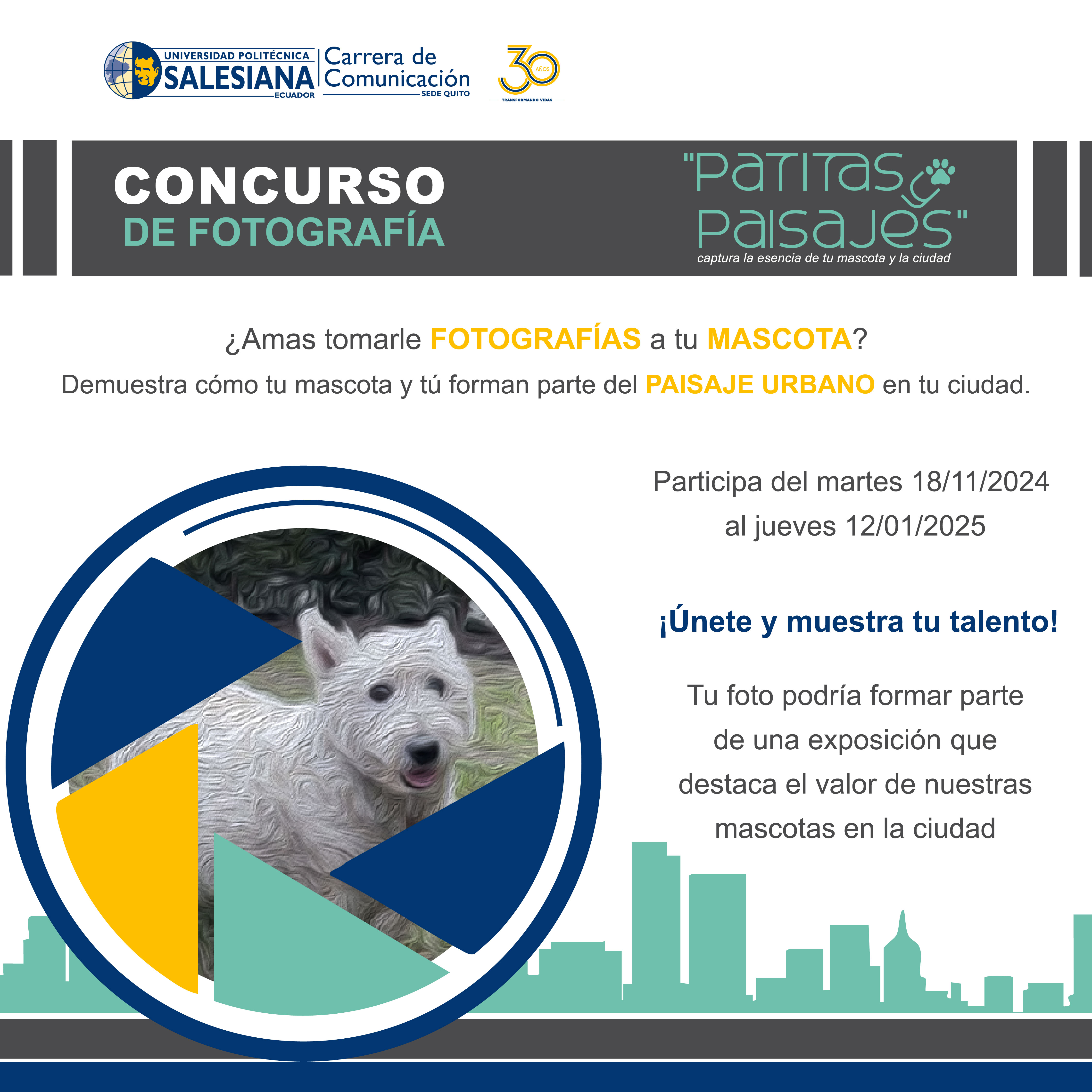 aFICHE DEL Concurso: Patitas y paisajes