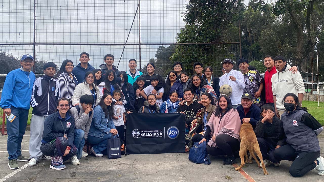 Jornada de  actividades con los niños y adolescentes del Proyecto Salesiano Muchacho Trabajador
