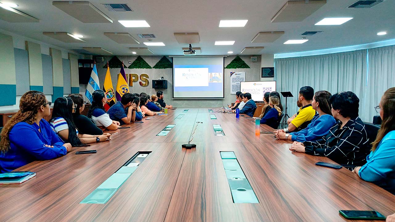 Docentes de la sede Guayaquil presentes de manera telemática en la Rendición de Cuentas 2024