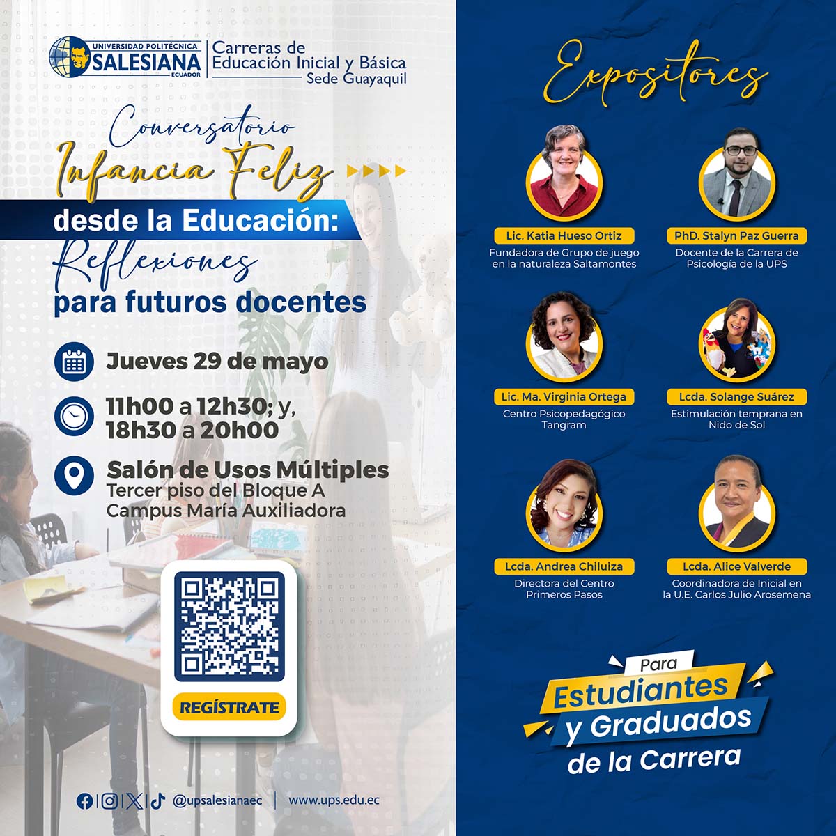 afiche Infancia feliz de la educacion