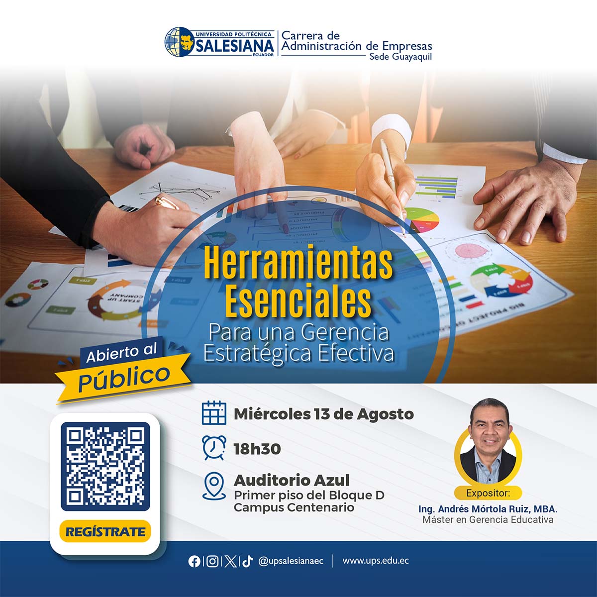 Afiche de las Herramientas Esenciales para una Gerencia Estratégica Efectiva