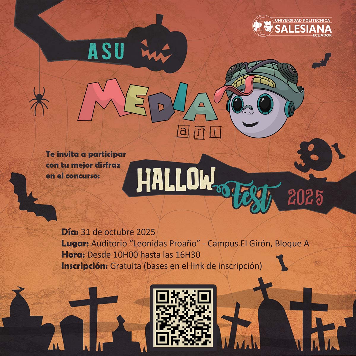 Afiche del Concurso: HallowFest