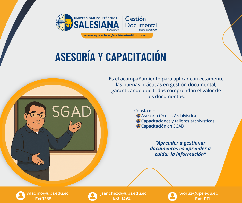 Asesoría y capacitación