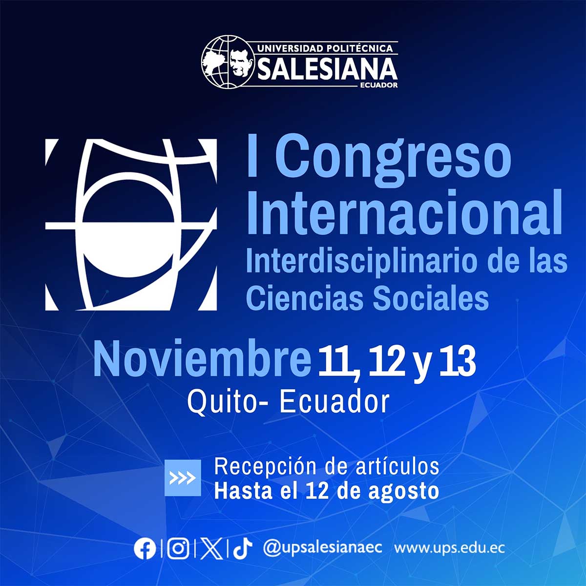 Afiche del I Congreso Internacional Interdisciplinario de Ciencias Sociales -&nbsp;CIICIS 2026